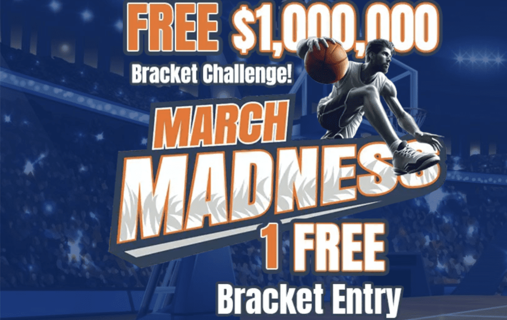 One of the best March Madness contests this season is the BetDSI 1,000,000 bracket challenge.