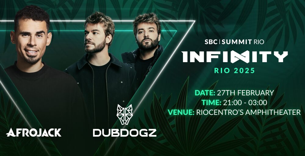 SBC Summit Rio to welcome EDM legend Afrojack as INFINITY headliner, supported by Brazil’s Dubdogz