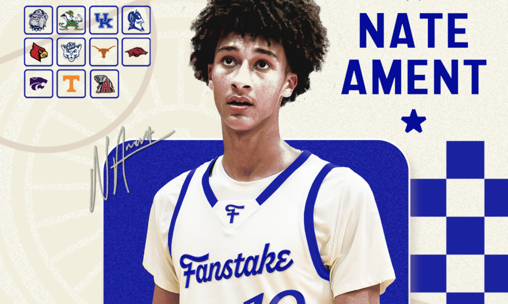 Fanstake Signs Nate Ament to NIL Deal as First Basketball Ambassador