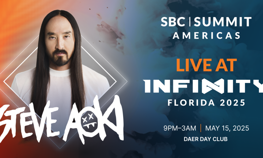 SBC Summit Americas brings EDM superstar Steve Aoki to INFINITY Florida