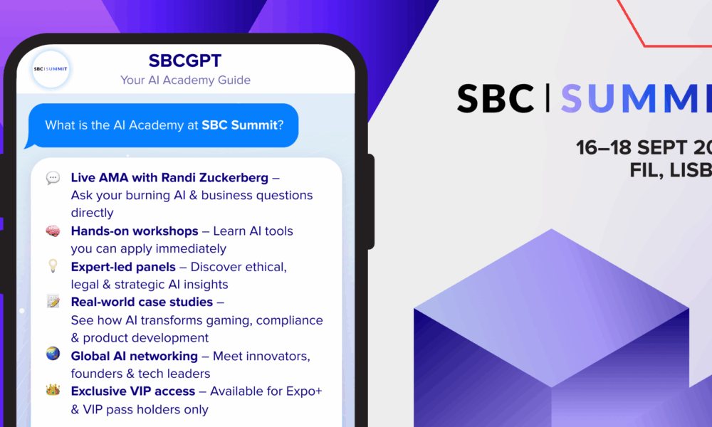 Randi Zuckerberg to Headline Debut AI Academy at SBC Summit 2025